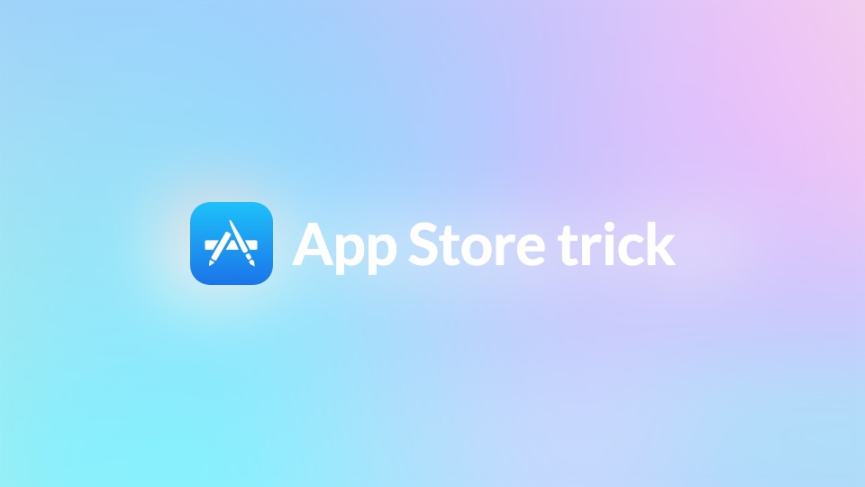 App Store trick performed with Voila on iPhone