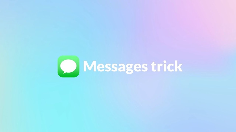 Le tour Messages réalisé avec Voila sur iPhone