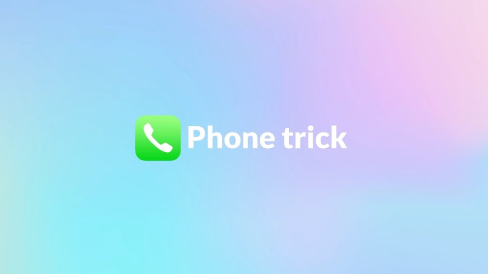 Phone trick performed with Voila on iPhone